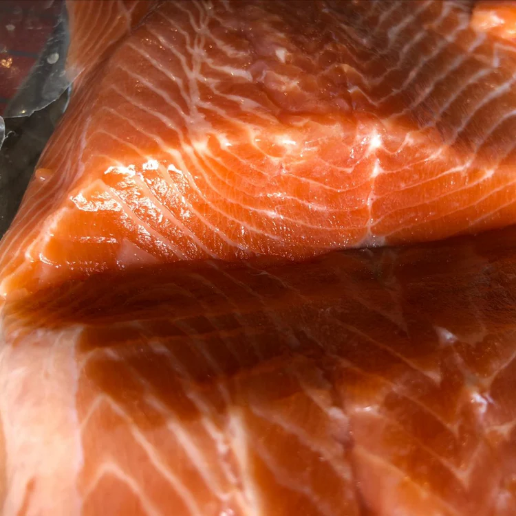 Mejoras en carne de salmón y trucha
